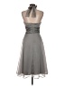 Connected Apparel Gray Cocktail Dress Size 6 - photo 2