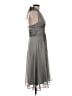 Connected Apparel Gray Cocktail Dress Size 6 - photo 4