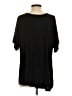 Double Zero Black Short Sleeve Top Size S - photo 2