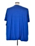 Jessica London Blue Short Sleeve Blouse Size 30 - 32 - photo 2