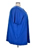 Jessica London Blue Short Sleeve Blouse Size 30 - 32 - photo 4