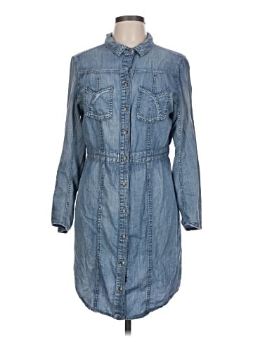 ECI Long Sleeve Button-Down Shirt (view 1)