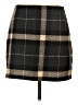 H&M Plaid Black Formal Skirt Size 10 - photo 1