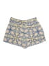 Stoosh 100% Polyester Paisley Blue Shorts Size M - photo 1