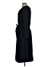 Club Monaco 100% Polyester Blue Black Trenchcoat Size XS - photo 5