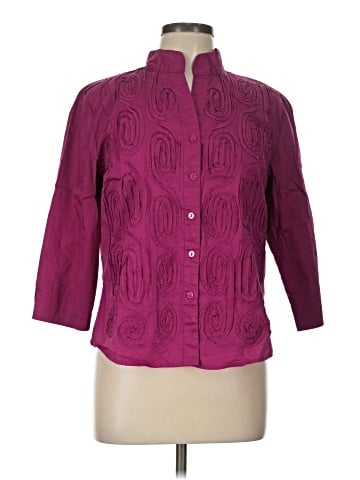 Travelsmith 3/4 Sleeve Button-Down Shirt (view 1)