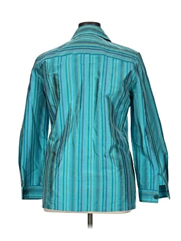 Carlisle Long Sleeve Silk Top (view 2)