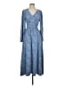 Simplee 100% Polyester Blue Casual Dress Size S - photo 1