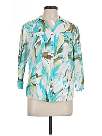 JM Collection 3/4 Sleeve Blouse (view 1)