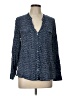 Soft Joie 100% Rayon Blue Long Sleeve Blouse Size L - photo 1