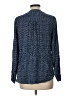 Soft Joie 100% Rayon Blue Long Sleeve Blouse Size L - photo 2