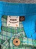 Fore!! Axel & Hudson 100% Cotton Plaid Green Shorts Size 8 - photo 3