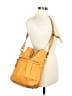 B Makowsky 100% Leather Yellow Leather Hobo One size - photo 2