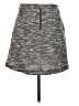 Gap Tweed Gray Casual Skirt Size 6 - photo 2