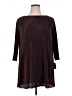 Alfani 100% Polyester Burgundy 3/4 Sleeve Top Size XL - photo 1