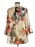bryn WALKER 100% Polyester Tan 3/4 Sleeve Blouse Size M - photo 2
