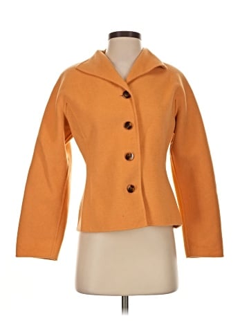 Linda Allard Ellen Tracy Wool Coat (view 1)