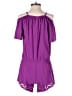 Fabletics 100% Polyester Solid Purple Romper Size S - photo 2