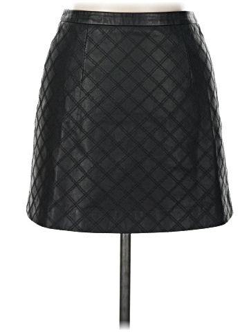 Bebe Faux Leather Skirt (view 2)