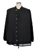 Ro & De 100% Polyester Black 3/4 Sleeve Blouse Size 3X - photo 1