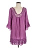 MONORENO Purple 3/4 Sleeve Top Size M - photo 1
