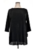 Alfani 100% Polyester Black 3/4 Sleeve Top Size XL - photo 1
