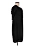 Charles Henry Solid Black Cocktail Dress Size M - photo 4