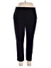 H&M Solid Black Casual Pants Size 14 - photo 1