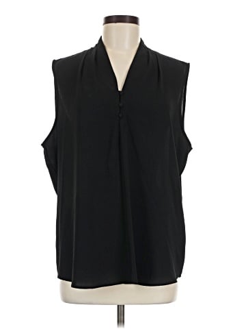 Adrianna Papell Sleeveless Blouse (view 1)
