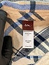 Tea 100% Cotton Plaid Blue Long Sleeve Button-Down Shirt Size 10 - photo 3