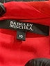 Badgley Mischka Solid Red Casual Dress Size 10 - photo 7
