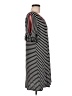 Espresso Stripes Black Casual Dress Size M - photo 4