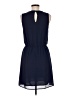 Maison Jules 100% Polyester Hearts Blue Casual Dress Size M - photo 2