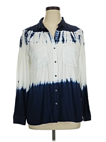Rock & Republic Long Sleeve Blouse (view 1)