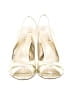 Guess Metallic Ivory Gold Heels Size 8 1/2 - photo 2