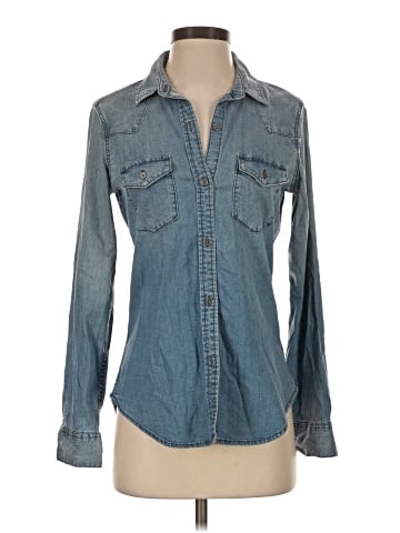 Gap Long Sleeve Button-Down Shirt (view 1)