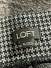 Ann Taylor LOFT Houndstooth Gray Active Pants Size 16 - photo 7