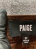 Paige Brown Casual Pants Size 27 waist - photo 7