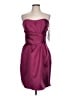 Bari Jay 100% Polyester Solid Burgundy Cocktail Dress Size 12 - photo 1