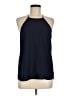 Paper Crane 100% Polyester Blue Sleeveless Blouse Size M - photo 1