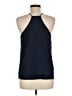 Paper Crane 100% Polyester Blue Sleeveless Blouse Size M - photo 2