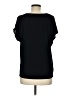 Ann Taylor 100% Polyester Black Short Sleeve Blouse Size M - photo 2