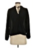 Veronica M. Black Long Sleeve Blouse Size S - photo 1