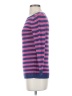 Talbots 100% Linen Stripes Purple Pullover Sweater Size XS - photo 5
