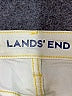 Lands' End Chevron-herringbone Ivory Jeans Size 12 - photo 4