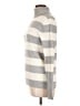 Talbots Stripes Gray Turtleneck Sweater Size L - photo 5