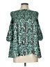 Maje 100% Viscose Teal 3/4 Sleeve Blouse Size Lg (3) - photo 1