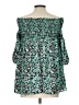 Maje 100% Viscose Teal 3/4 Sleeve Blouse Size Lg (3) - photo 2