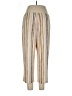 Susan Graver Stripes Gold Casual Pants Size L - photo 2