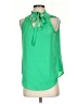 Nic + Zoe Green Sleeveless Blouse Size S - photo 1